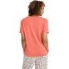 imageJockey Womens Organic Cotton Stretch Short Sleeve TopParadise Peach