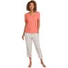 imageJockey Womens Organic Cotton Stretch Short Sleeve TopParadise Peach