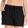 imageJockey Womens Organic Cotton Stretch ShortBlack