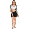 imageJockey Womens Organic Cotton Stretch ShortBlack