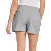 imageJockey Womens Organic Cotton Stretch ShortGrey Heather