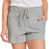 imageJockey Womens Organic Cotton Stretch ShortGrey Heather