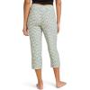 imageJockey Womens Soft Cool CapriGreen Flamingo Geo