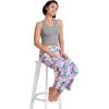 imageJockey Womens Soft Cool CapriJoyous Floral
