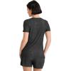 imageJockey Womens Soft Cool Short Sleeve TeeBlack Heather