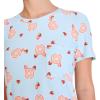 imageJockey Womens Soft Cool Sleep ShirtGrapefruit Breakfast