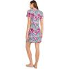 imageJockey Womens Soft Cool Sleep ShirtPrinted Elegance Jewel Tones