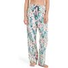 imageJockey Womens Organic Cotton Stretch PantPink Artistic Palm