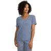 imageJockey Womens Organic Cotton Stretch Short Sleeve TopFeeder Stripe