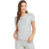 imageJockey Womens Soft Cool Short Sleeve TeeGrey Heather