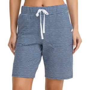 imageJockey Womens Organic Cotton Stretch Bermuda ShortFeeder Stripe