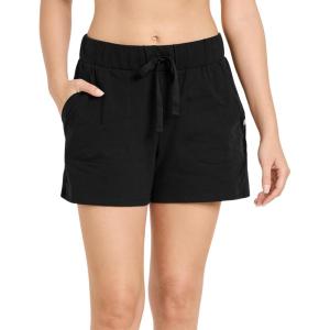 imageJockey Womens Organic Cotton Stretch ShortBlack