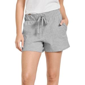 imageJockey Womens Organic Cotton Stretch ShortGrey Heather