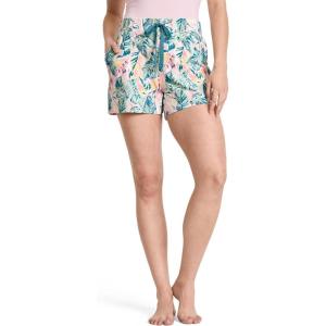 imageJockey Womens Organic Cotton Stretch ShortPink Artistic Palm