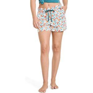 imageJockey Womens Organic Cotton Stretch ShortPretty Teal Peaches