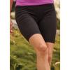 imageJockey Womens Activewear High Rise Cotton Stretch 10quot Bike ShortBlack