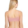 imageJockey Womens Bra Seamfree Modern Micro Stretch Cami Strap BraletteEarth Rose