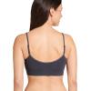 imageJockey Womens Bra Seamfree Modern Micro Stretch Cami Strap BraletteEbony