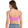imageJockey Womens Bra Seamfree Modern Micro Stretch Cami Strap BraletteLavender Scent