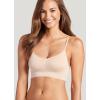 imageJockey Womens Bra Seamfree Modern Micro Stretch Cami Strap BraletteLight