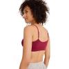 imageJockey Womens Bra Seamfree Modern Micro Stretch Cami Strap BraletteRed Pear