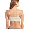 imageJockey Womens Bra Seamfree Modern Micro Stretch Cami Strap BraletteSandy Shimmer