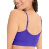 imageJockey Womens Bra Seamfree Modern Micro Stretch Cami Strap BraletteValiant Blue