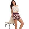 imageJockey Womens Loungewear Soft Touch Luxe Foldover ShortPerennial Floral