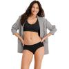 imageJockey Womens Underwear Seamfree HipsterBlack