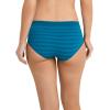 imageJockey Womens Underwear Seamfree HipsterReally Teal Stripe