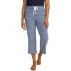 imageJockey Womens Organic Cotton Stretch CapriFeeder Stripe