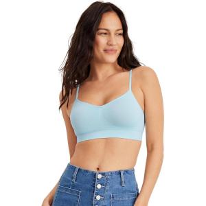 imageJockey Womens Bra Seamfree Modern Micro Stretch Cami Strap BraletteBleached