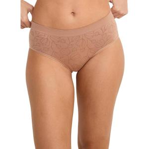 imageJockey Womens Underwear Seamfree HipsterAlmond Jacquard