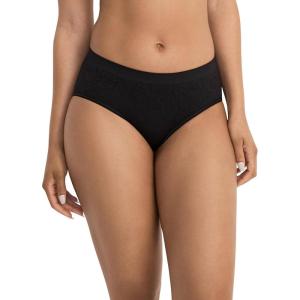 imageJockey Womens Underwear Seamfree HipsterBlack Jacquard