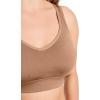 imageJockey Womens Bra Seamfree Back Smoothing BraletteAlmond
