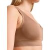 imageJockey Womens Bra Seamfree Back Smoothing BraletteAlmond