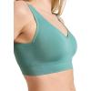 imageJockey Womens Bra Seamfree Back Smoothing BraletteAquamarine
