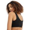 imageJockey Womens Bra Seamfree Back Smoothing BraletteBlack