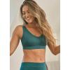 imageJockey Womens Bra Seamfree Back Smoothing BraletteCactus Pine
