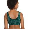 imageJockey Womens Bra Seamfree Back Smoothing BraletteGaugin Green Tie Dye