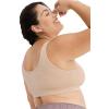 imageJockey Womens Bra Seamfree Back Smoothing BraletteLight