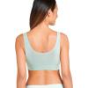 imageJockey Womens Bra Seamfree Back Smoothing BraletteSubtle Mint