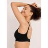 imageJockey Womens Bra Seamfree High Impact Sports BraBlack