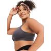 imageJockey Womens Bra Seamfree High Impact Sports BraIron Grey