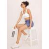imageJockey Womens Bra Seamfree High Impact Sports BraWhite