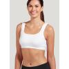 imageJockey Womens Bra Seamfree High Impact Sports BraWhite