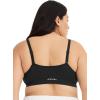 imageJockey Womens Bra Seamfree Light Lift BraletteBlack