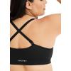 imageJockey Womens Bra Seamfree Light Lift BraletteBlack