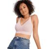 imageJockey Womens Bra Seamfree Light Lift BraletteCoral Mist