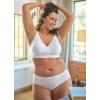 imageJockey Womens Bra Seamfree Light Lift BraletteWhite